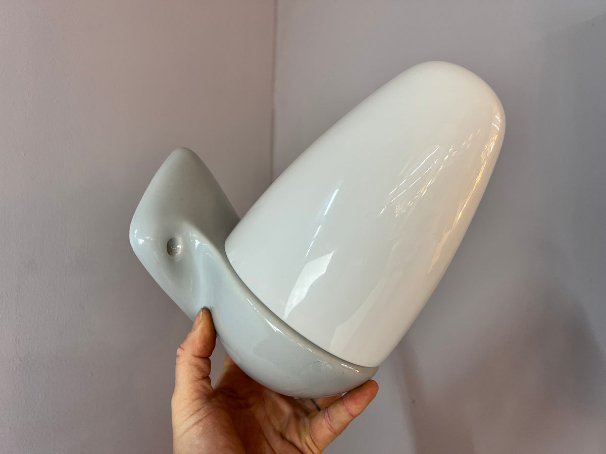 Vintage Wandlampe Modell 6030 grau von Sigvard Bernadotte für Ifö