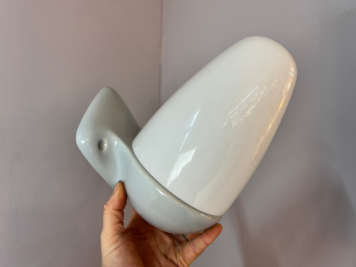 Vintage Wandlampe Modell 6030 grau von Sigvard Bernadotte für Ifö