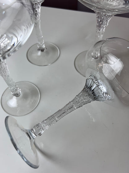 Vintage Weinglas Split von Pavel Hlava für Rosenthal Studio Linie Set von 4