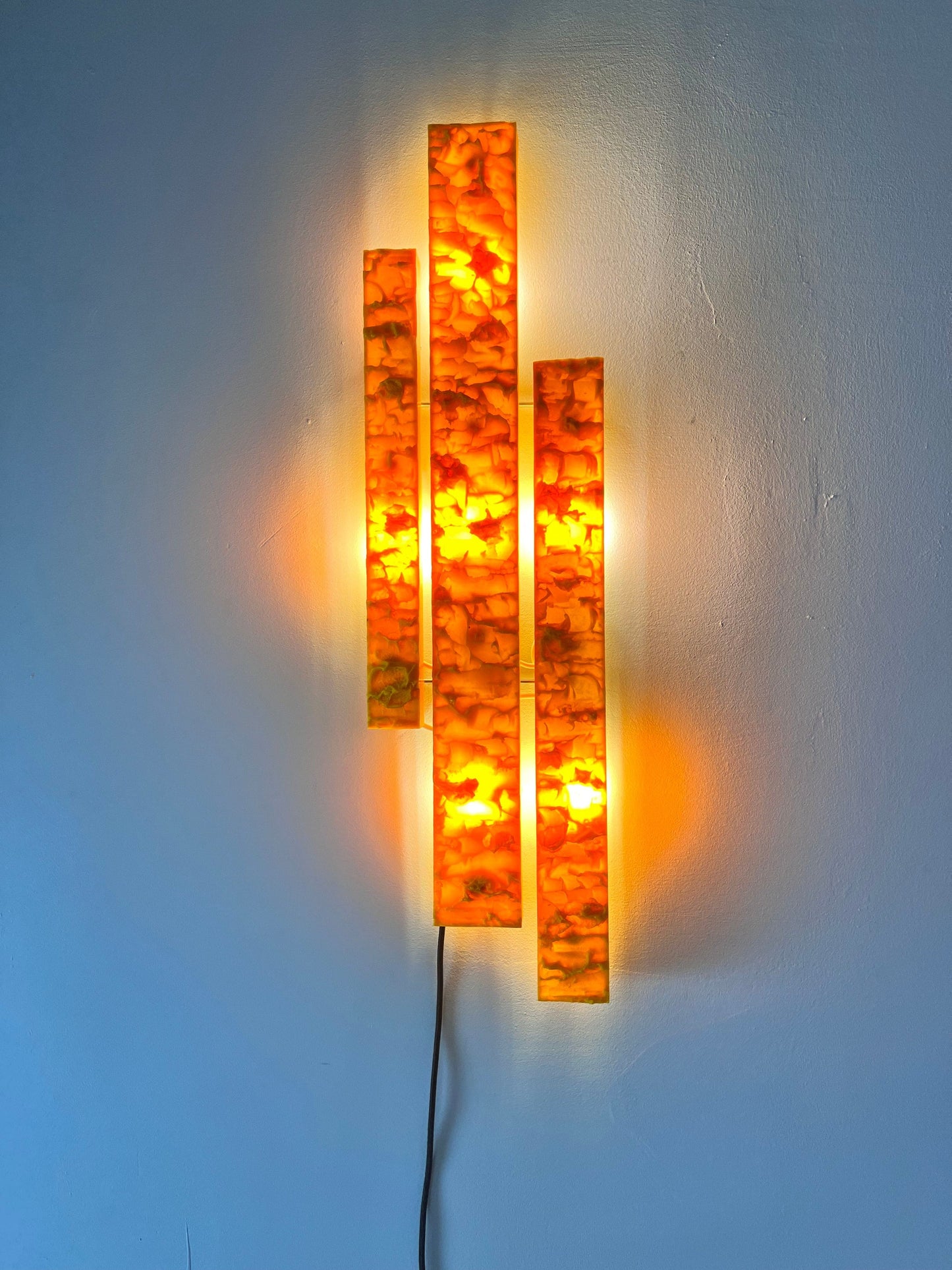 Applique vintage jaune par Uwe Mersch