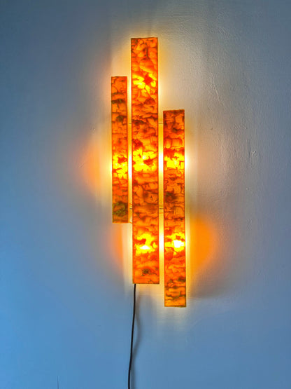 Applique vintage jaune par Uwe Mersch