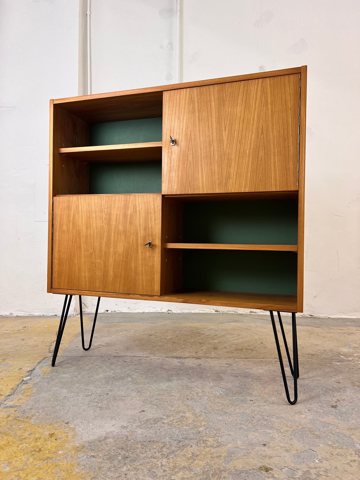 Vintage Bar Typ 605/2 von Herbert Eilenberg für Hellerau auf Hairpinlegs