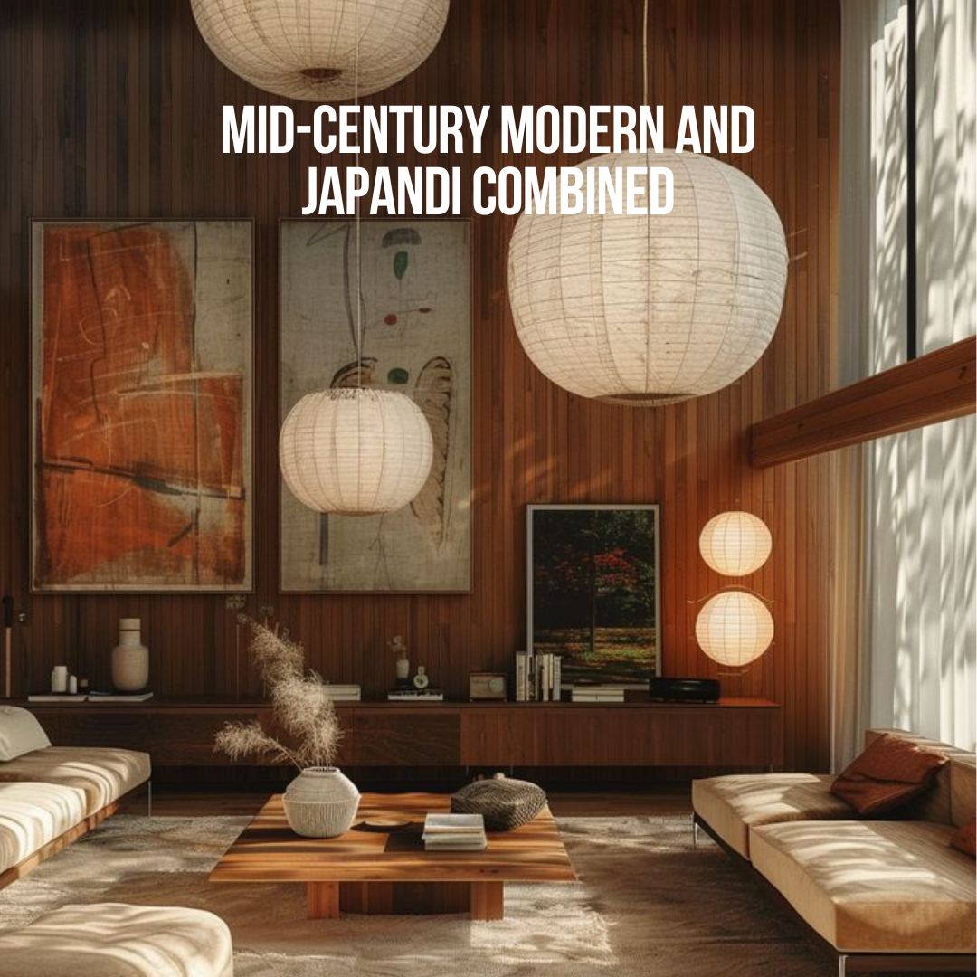 Mid-Century Modern Japandi 2nd home