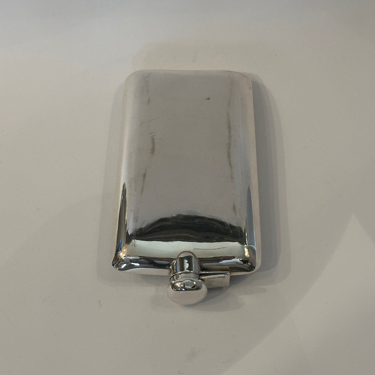 Vintage Flachmann Sterling Silber von Cartier