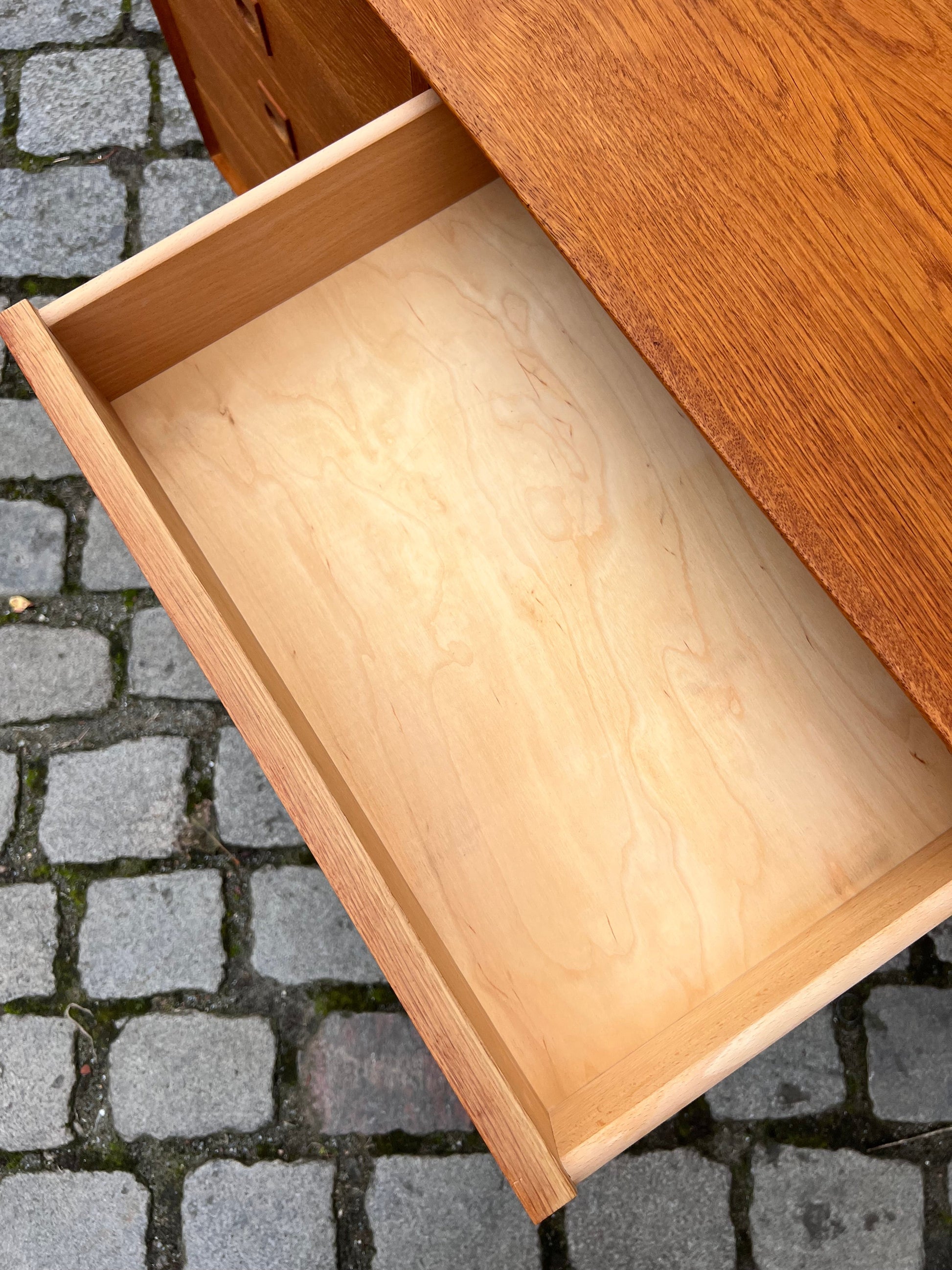 Vintage Doppelkommode Eiche von Brouer Møbelfabrik