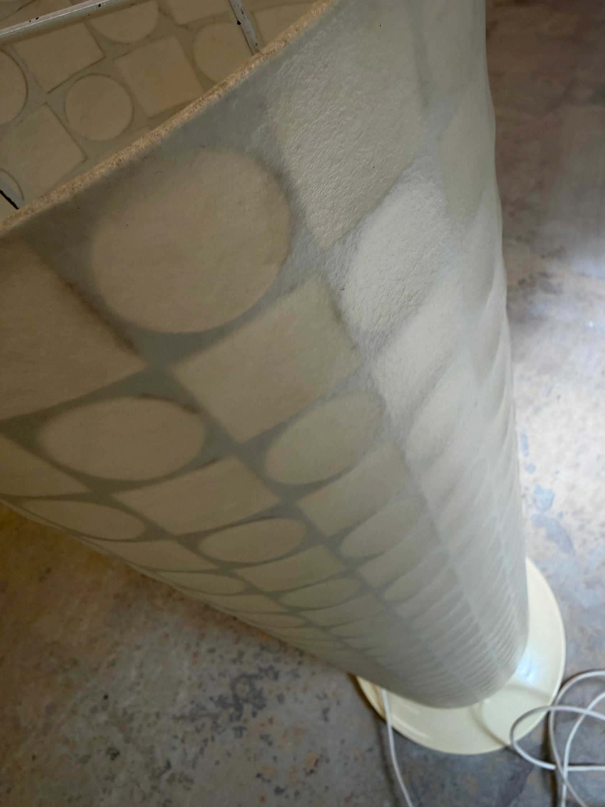 Vintage Cocoon-Stehlampe von Goldkant Leuchten