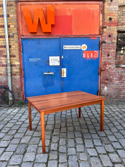 Esstisch Teak Vollholz mit eingehängter Platte