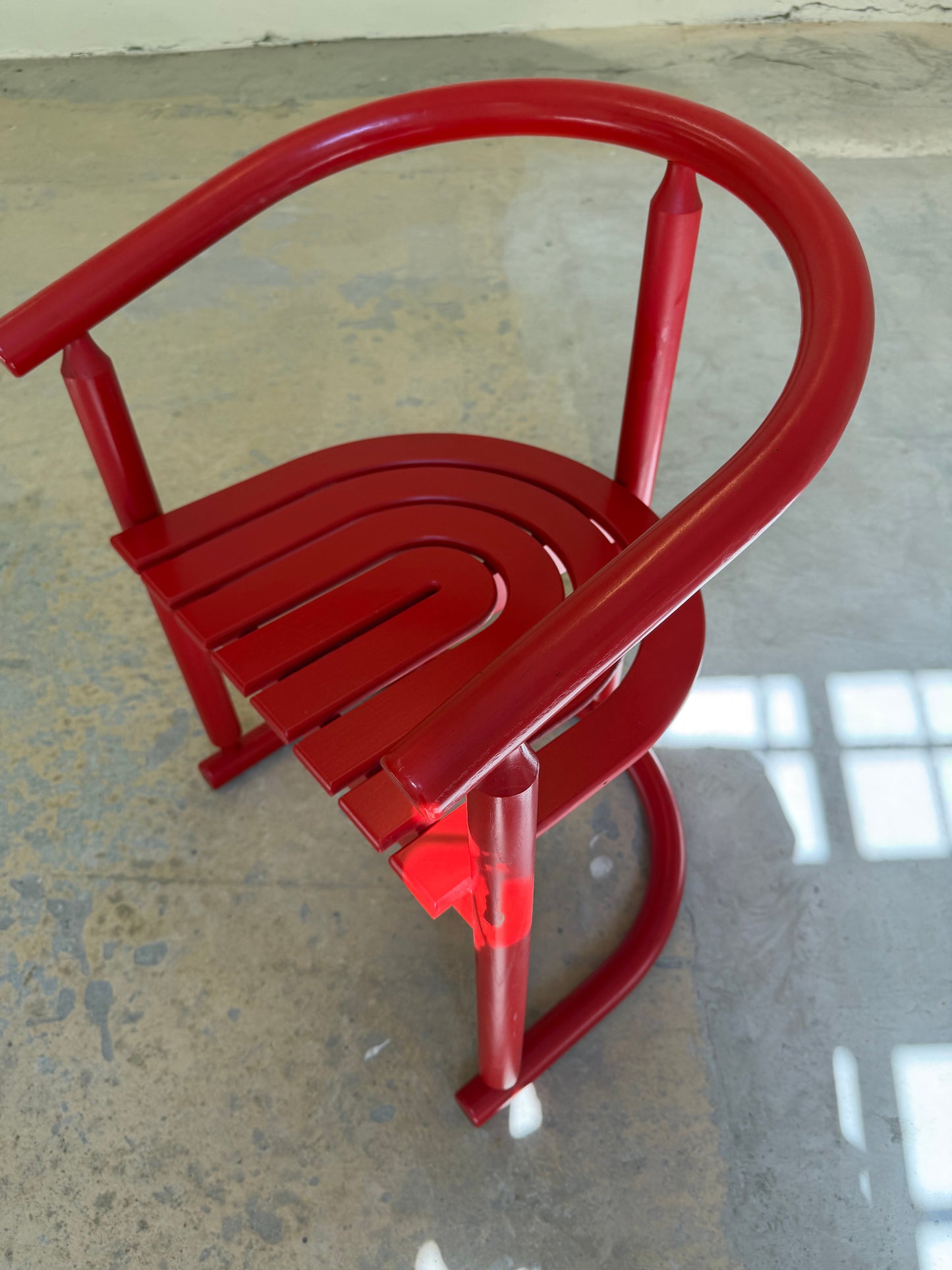 Vintage Armlehnstuhl "Rainbow Chair" von Allmilmö