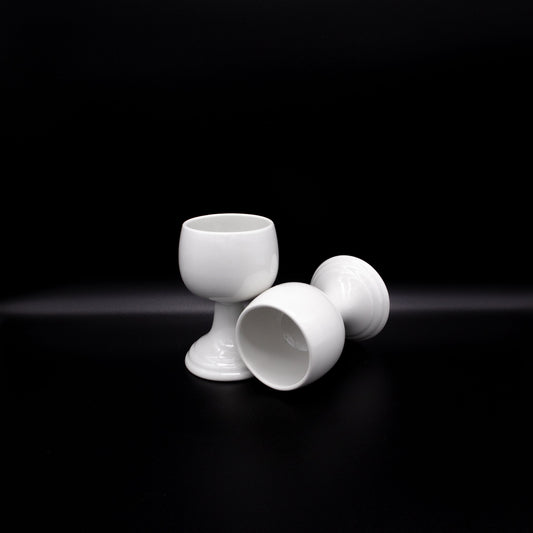 Set von 2 Vintage Kelch von Wilhelmsburger Porzellan