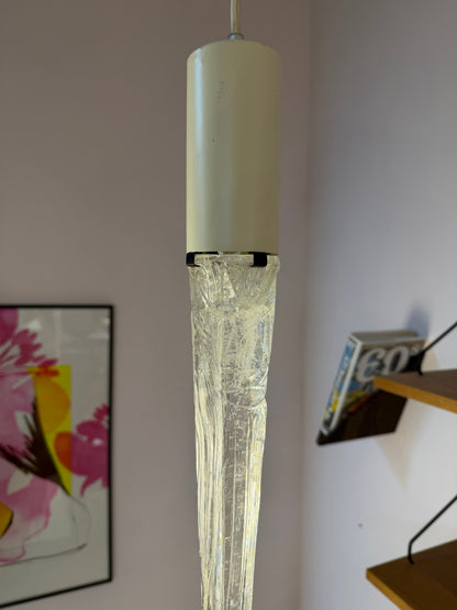 Eiszapfen Hängeleuchte von Davids Lampe, Space Age Design