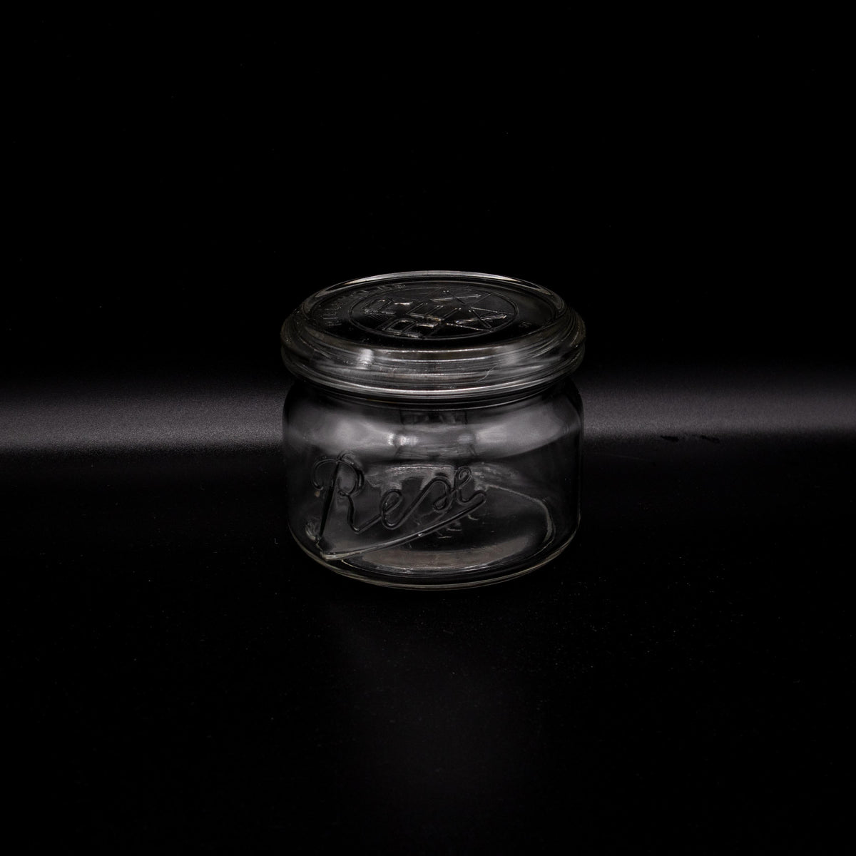 Vintage Einmachglas von REX, Höhe 10 cm
