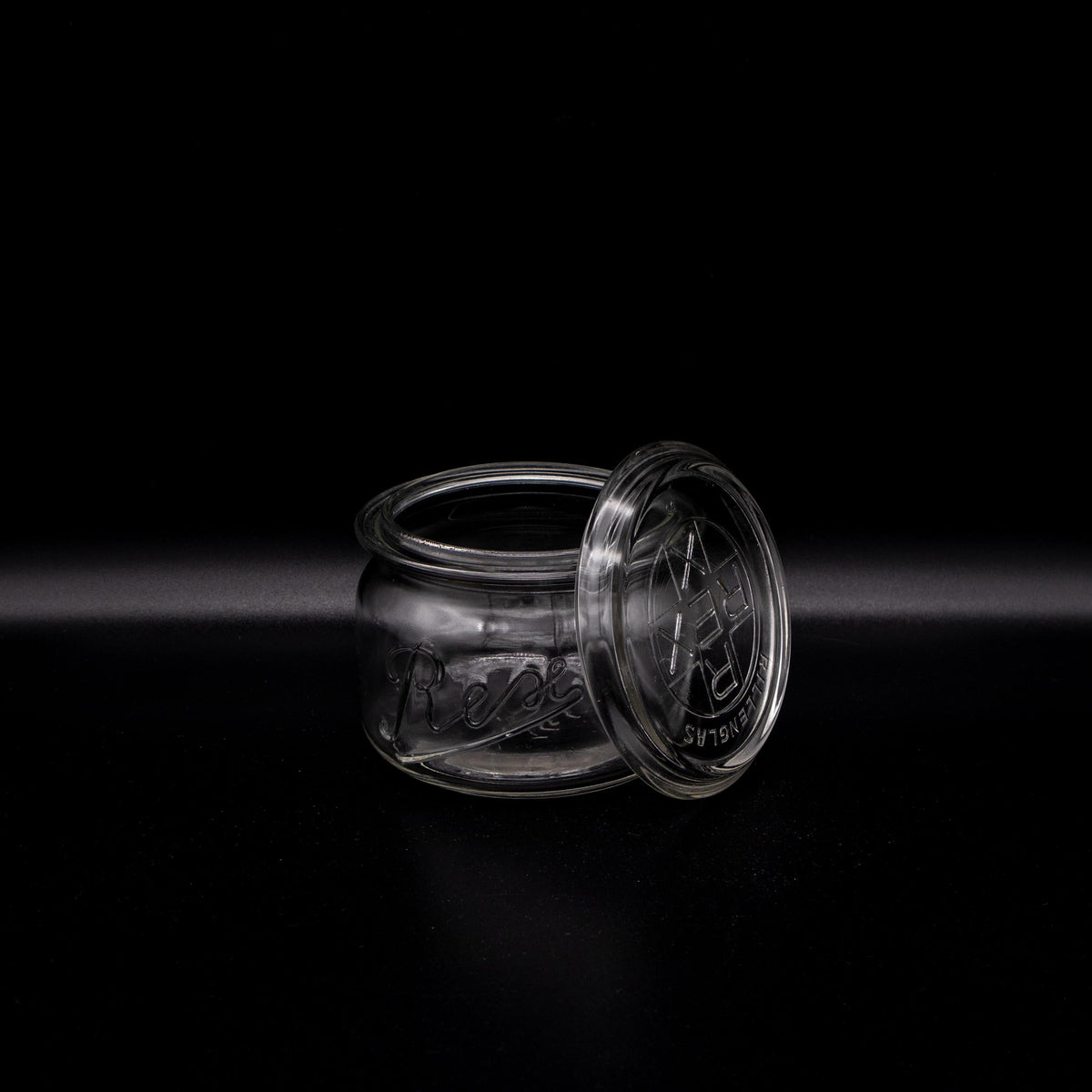 Vintage Einmachglas von REX, Höhe 10 cm