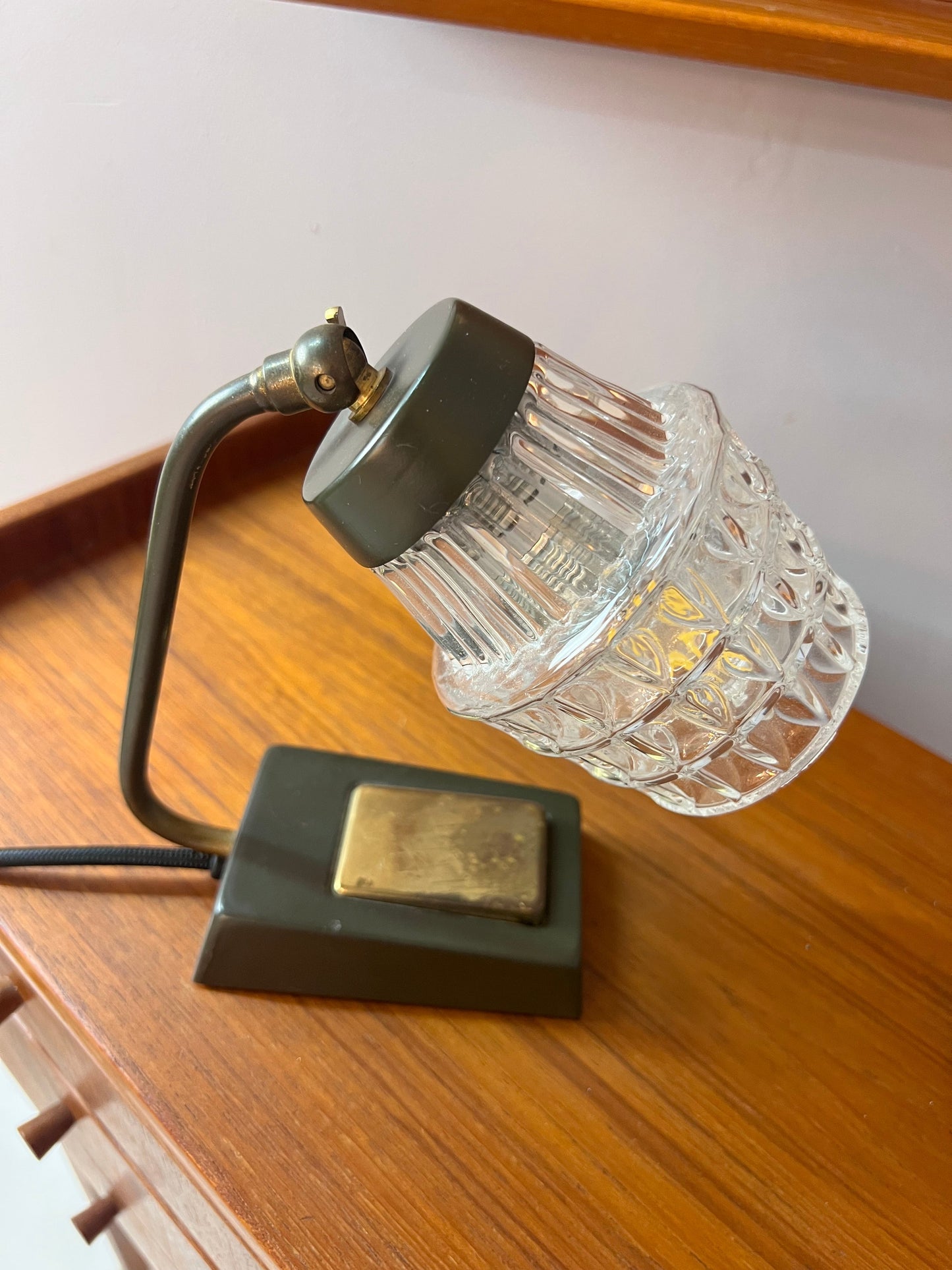 Lampe de table vintage années 50, lot de 2