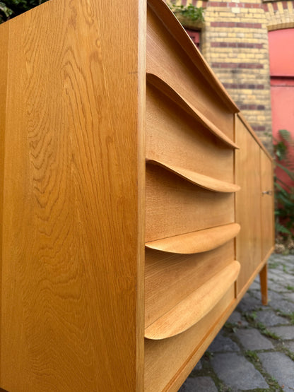 Vintage Sideboard Typ 602/K Esche von Franz Ehrlich für Hellerau