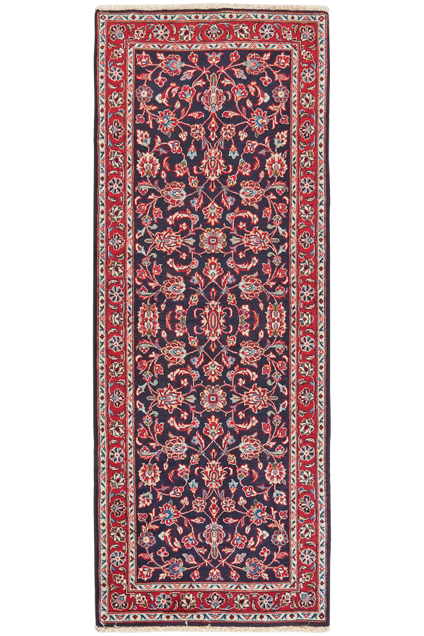 Tapis Vintage Ardakan 191x74cm Motifs Colorés Inspirés de la Nature