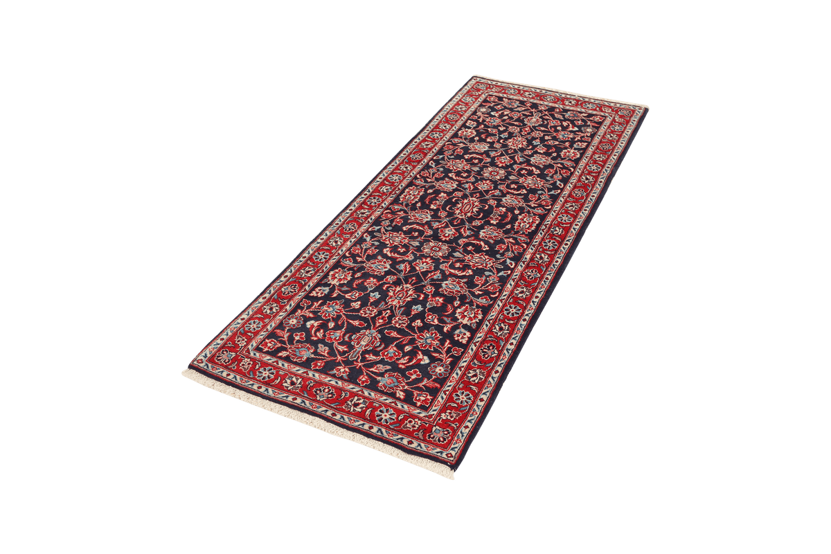 Tapis Vintage Ardakan 191x74cm Motifs Colorés Inspirés de la Nature