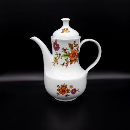 Vintage Kaffeekanne Kahla, Porzellan, 1960er