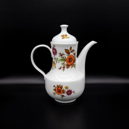 Vintage Kaffeekanne Kahla, Porzellan, 1960er