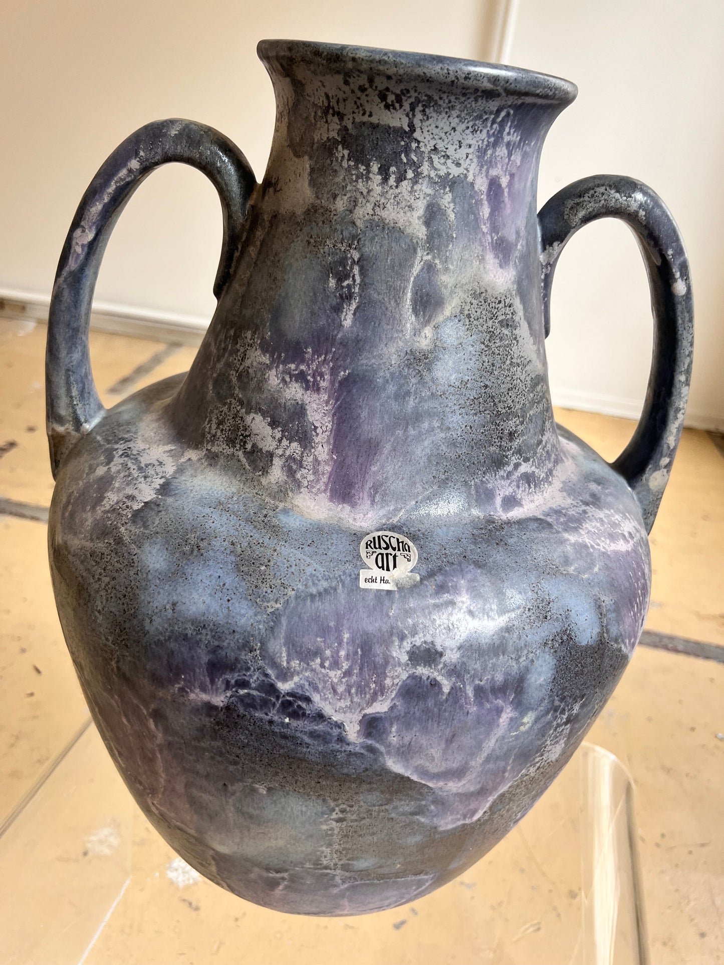 Vintage floor vase by Ruscha Keramik