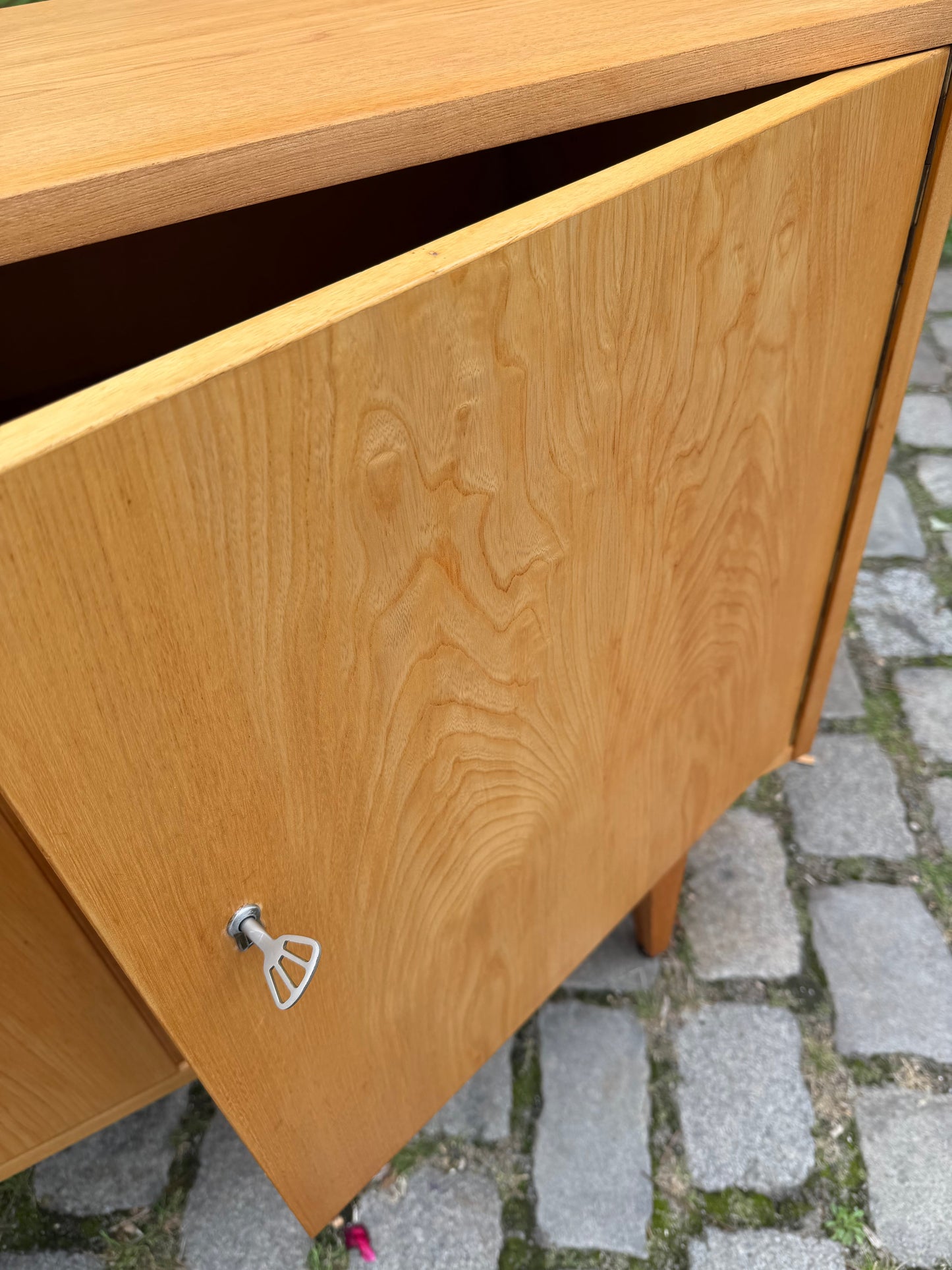 Vintage Kommode Typ 602/A Esche von Franz Ehrlich für Hellerau