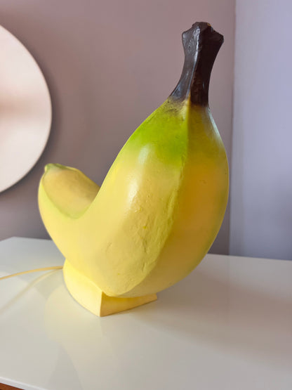 Vintage Tischlampe Banane von Heico 70er West Germany