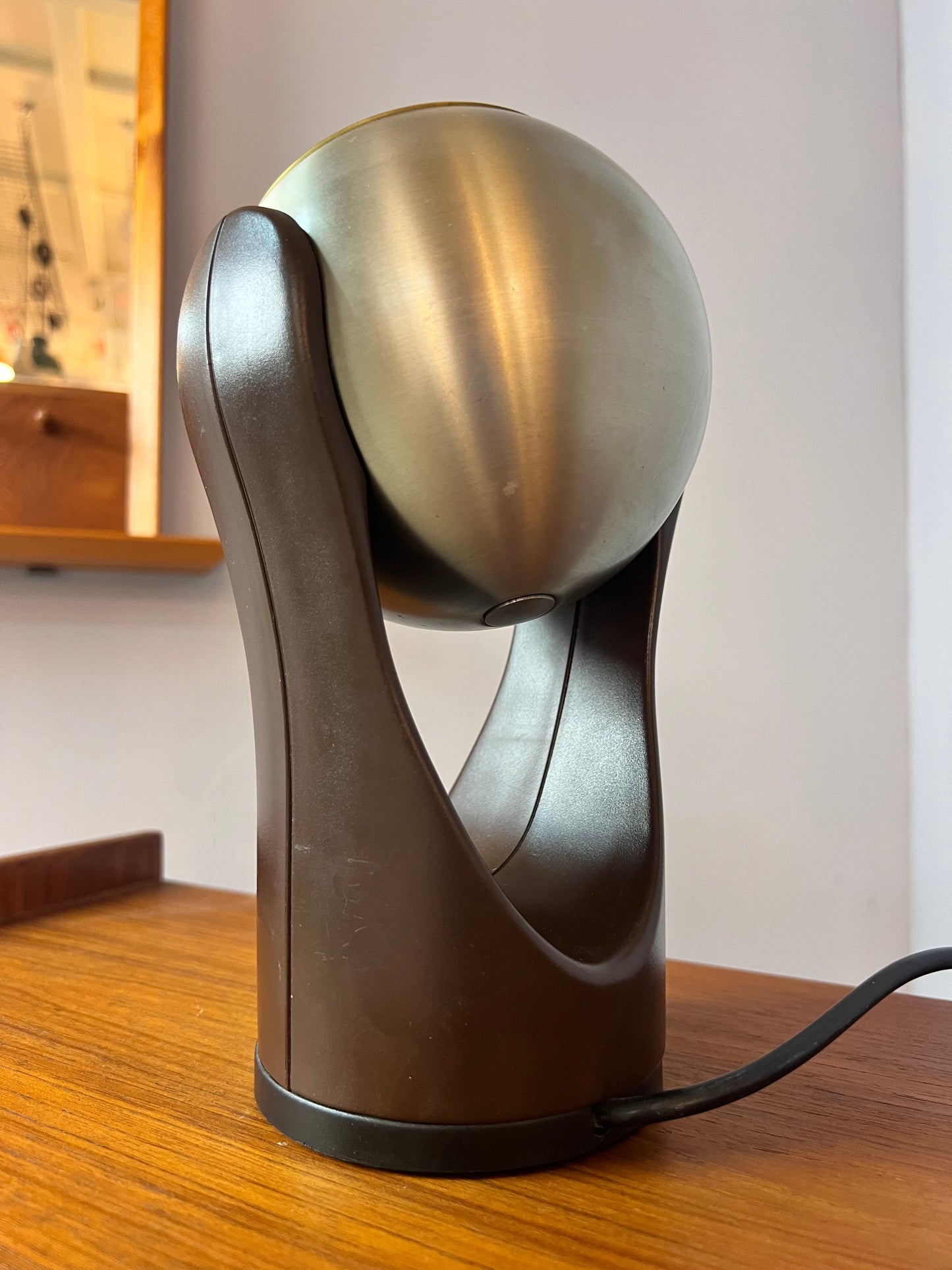 Vintage Touch-Lampe Sensorette silber gold von Insta 70er