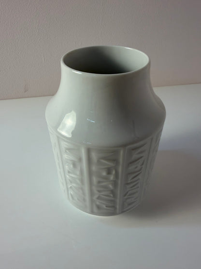 Vase "Zickzack" Porzellan weiß von Winterling Bavaria