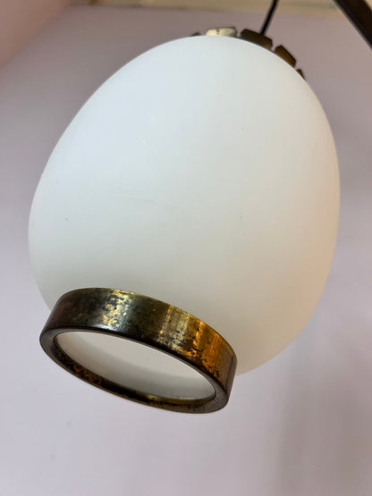 Hängelampe 'Kina' von Bent Karlby für Lyfa