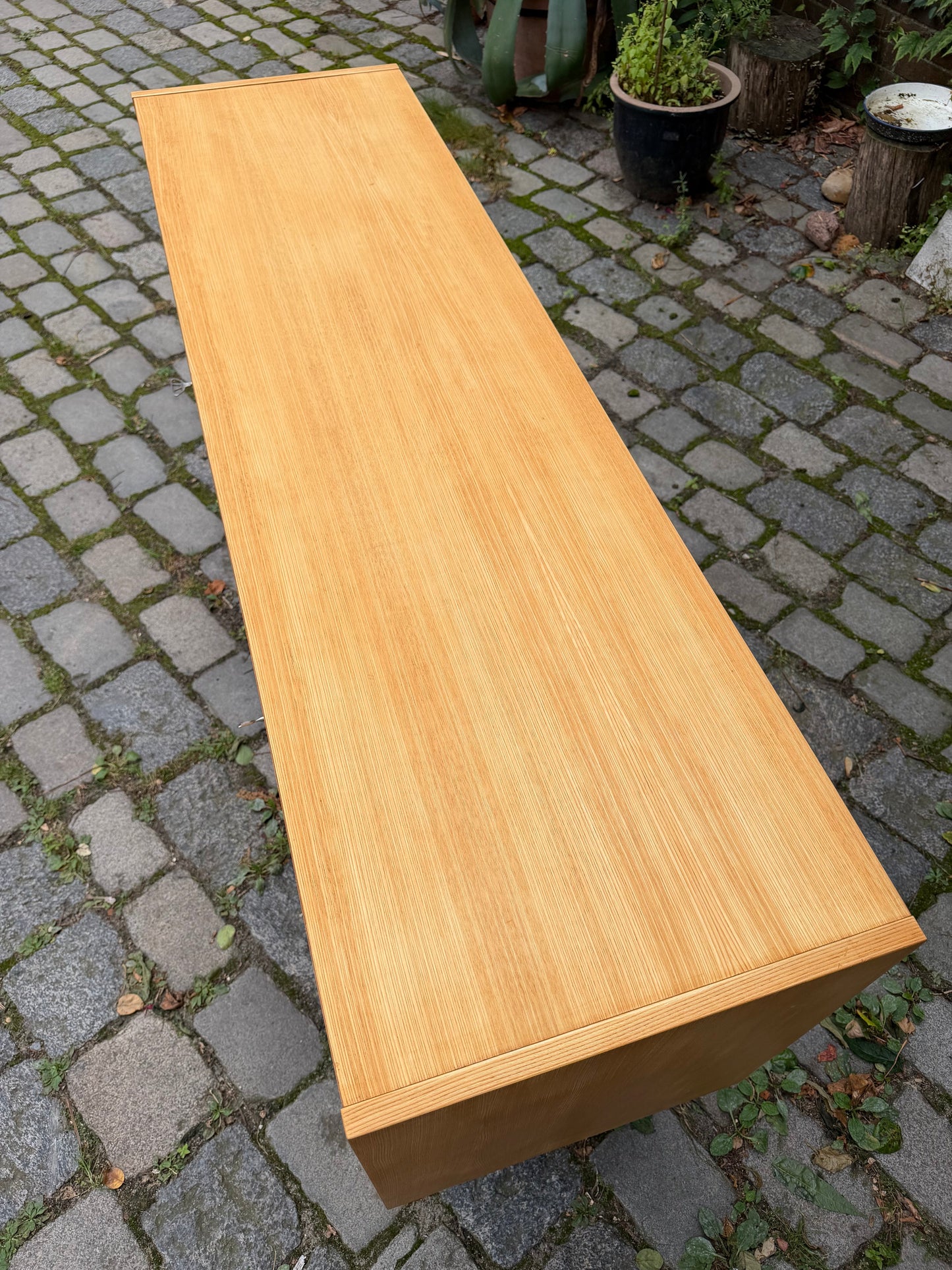 Vintage Sideboard Typ 602 Esche von Franz Ehrlich für Hellerau