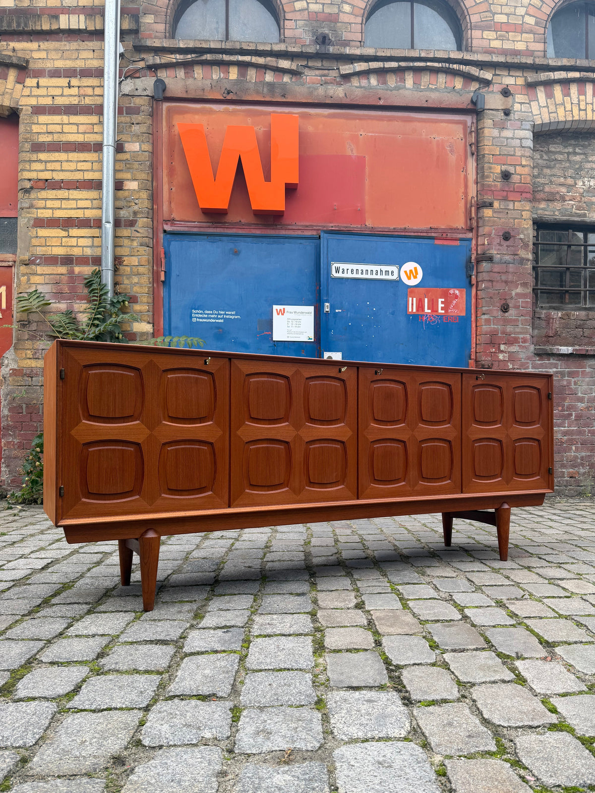 Vintage Sideboard "Frithjof" Teak von Rolf Rastad und Adolf Relling für Gustav Bahus