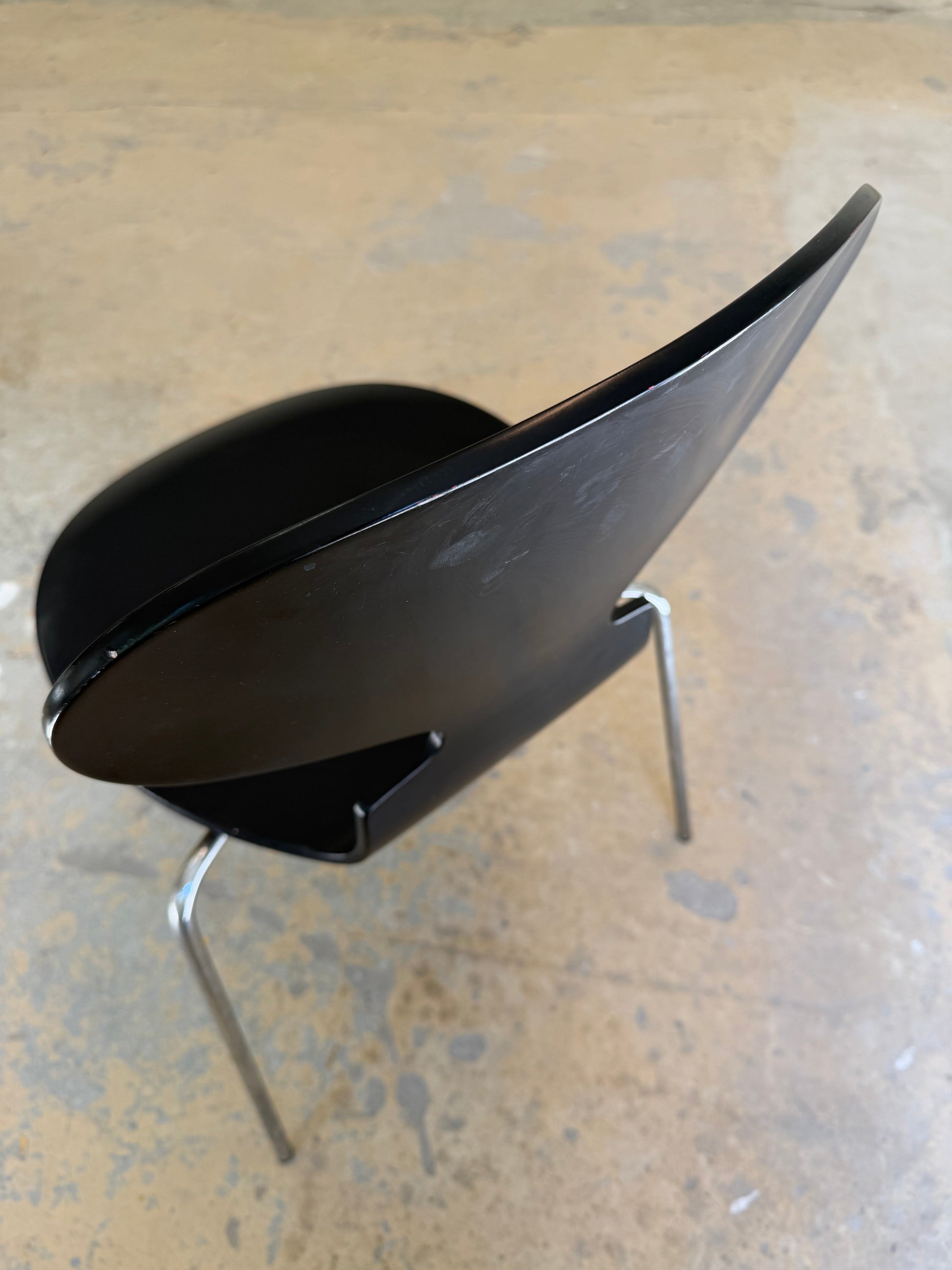 Vintage Stuhl "Ameise" dreibeinig von Arne Jacobsen für Fritz Hansen