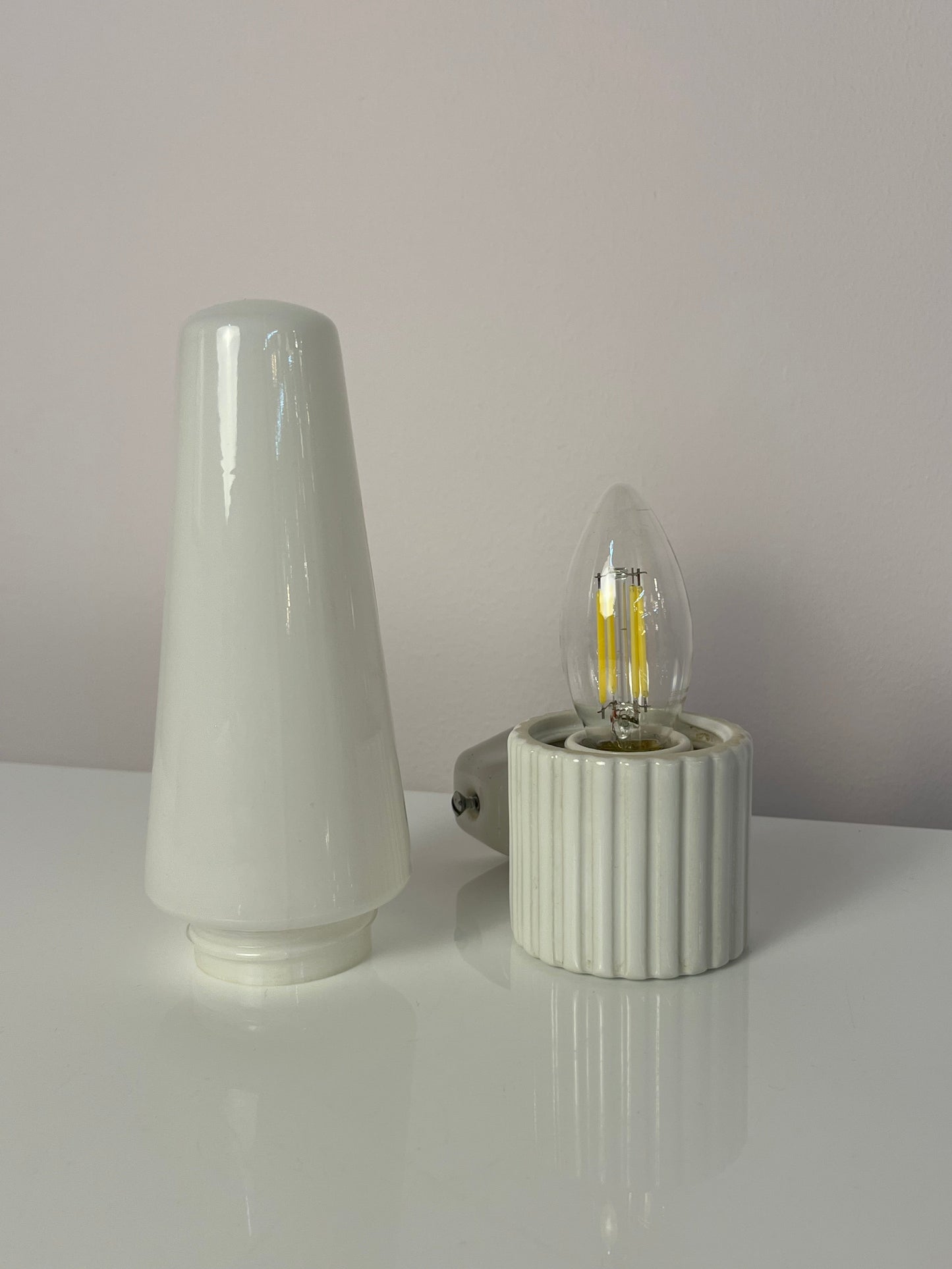 Vintage Wandlampe Modell 6020 von Sigvard Bernadotte für Ifö