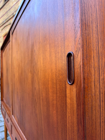 Vintage Highboard Teak aus Dänemark