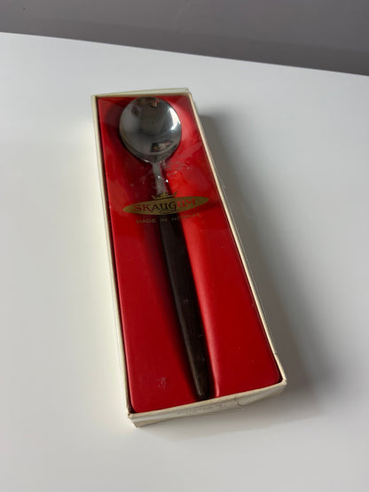 Servierlöffel Teak von Skaugum aus Norwegen