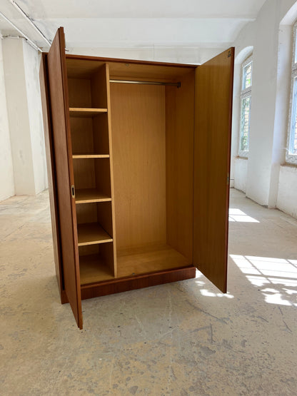 Vintage Kleiderschrank Teak von Steguweit & Sohn