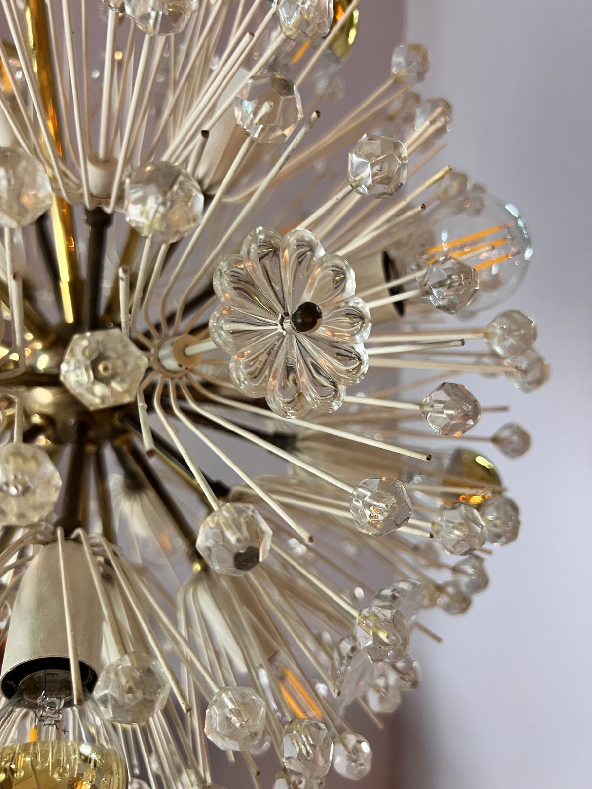 Vintage chandelier by Emil Stejnar