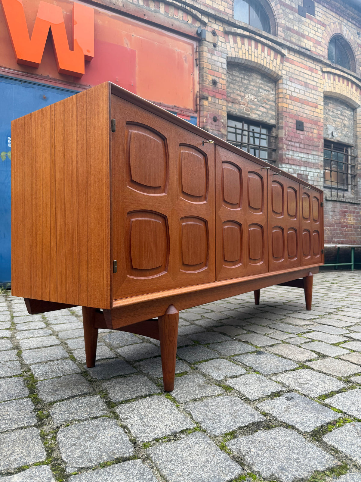 Vintage Sideboard "Frithjof" Teak von Rolf Rastad und Adolf Relling für Gustav Bahus