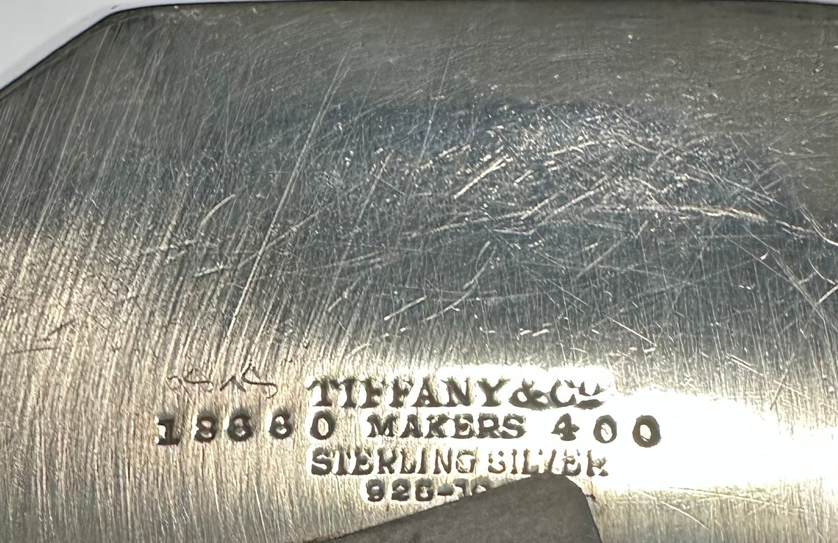 Vintage Streichholzständer Modell 18660 von Tiffany & Co. Sterling Silber ca. 1950
