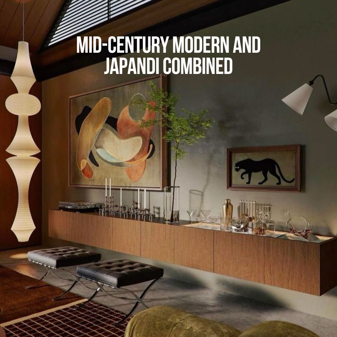 Mid-Century Modern Japandi 2nd home