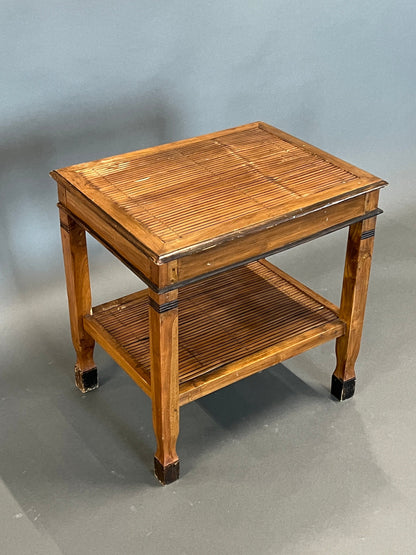 Vintage Bambus Beistelltisch