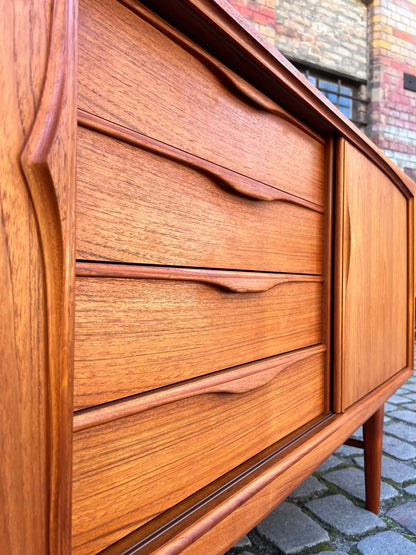 Vintage Sideboard Teak von Heinrich Riestenpatt für rt Möbel