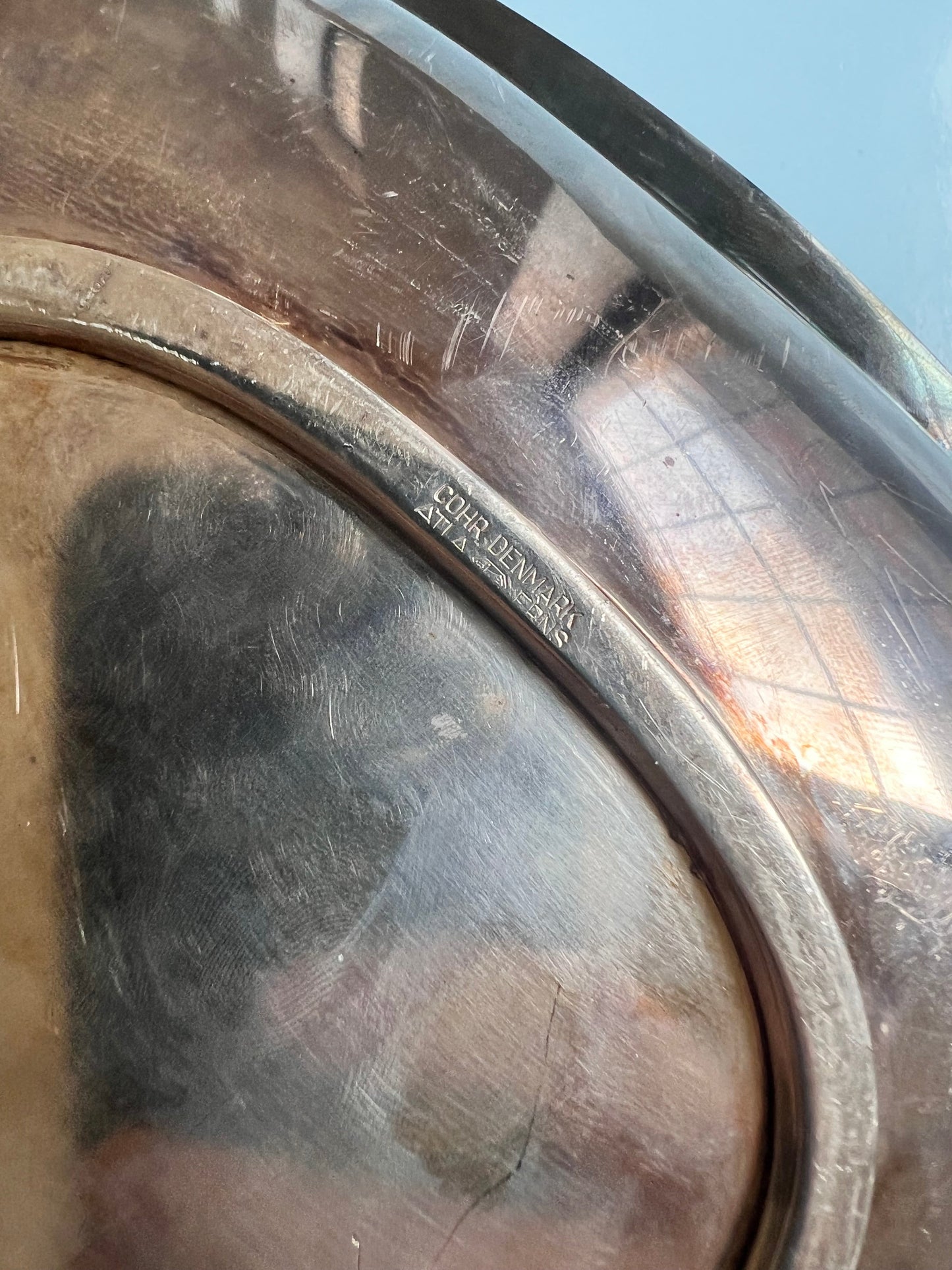 Vintage silver bowl EPNS silver-plated by COHR Denmark