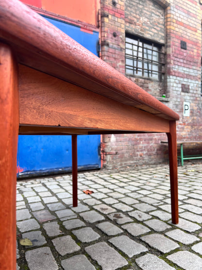 Vintage Esstisch von Henning Kjærnulf für keine Marke, ausziehbar, Teak