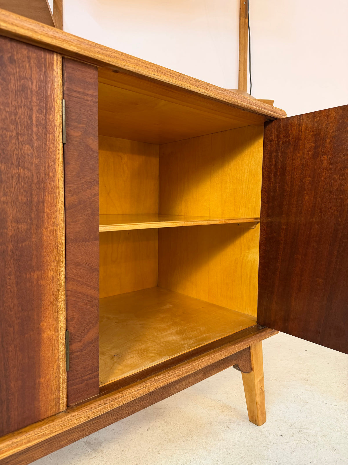 Sideboard Teak und Ulme aus Dänemark
