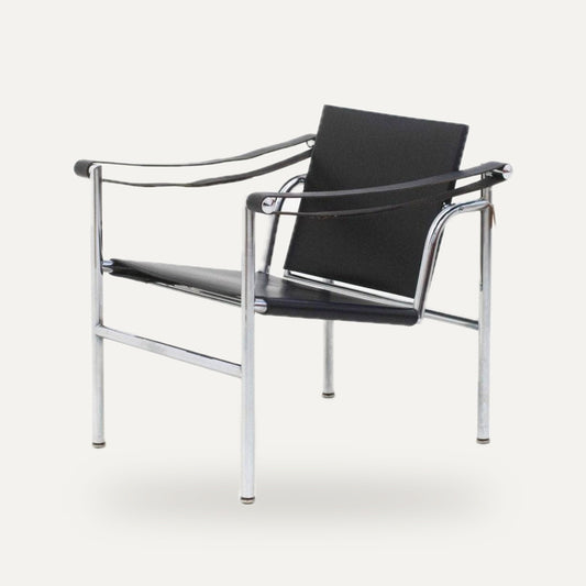 Loungesessel Le Corbusier LC1 von Cassina schwarzes Leder | studio