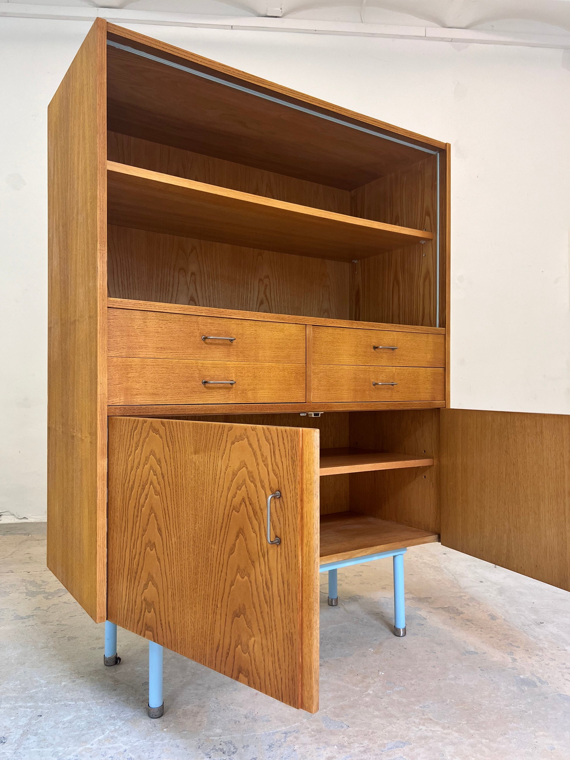 Vintage Schrank 426/F Esche von Deutsche Werkstätten Hellerau