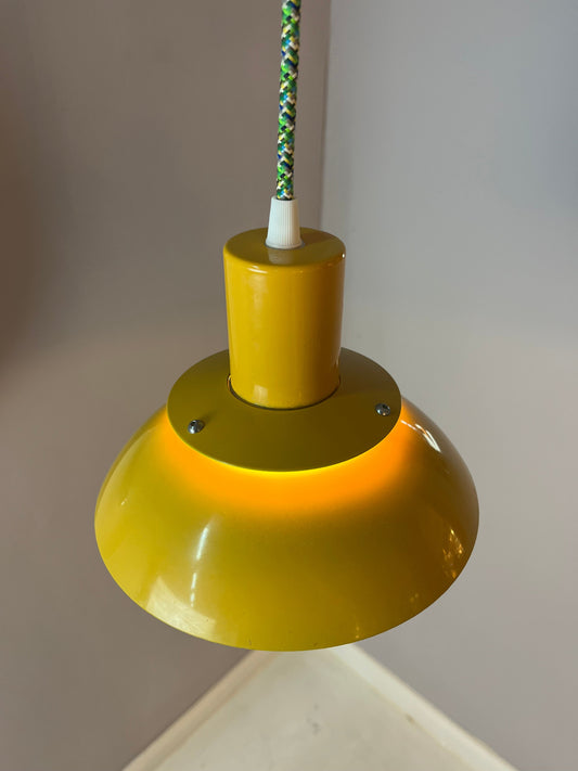 Hängelampe gelb Metall von Belid