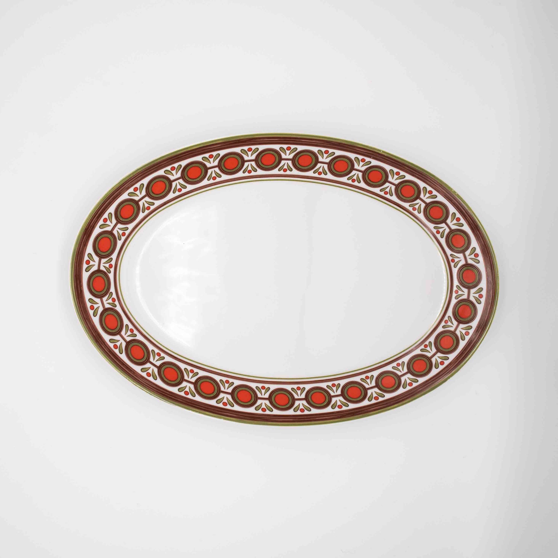 Vintage Servierteller Winterling Porzellan, ornamental verziert