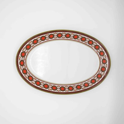 Vintage Servierteller Winterling Porzellan, ornamental verziert