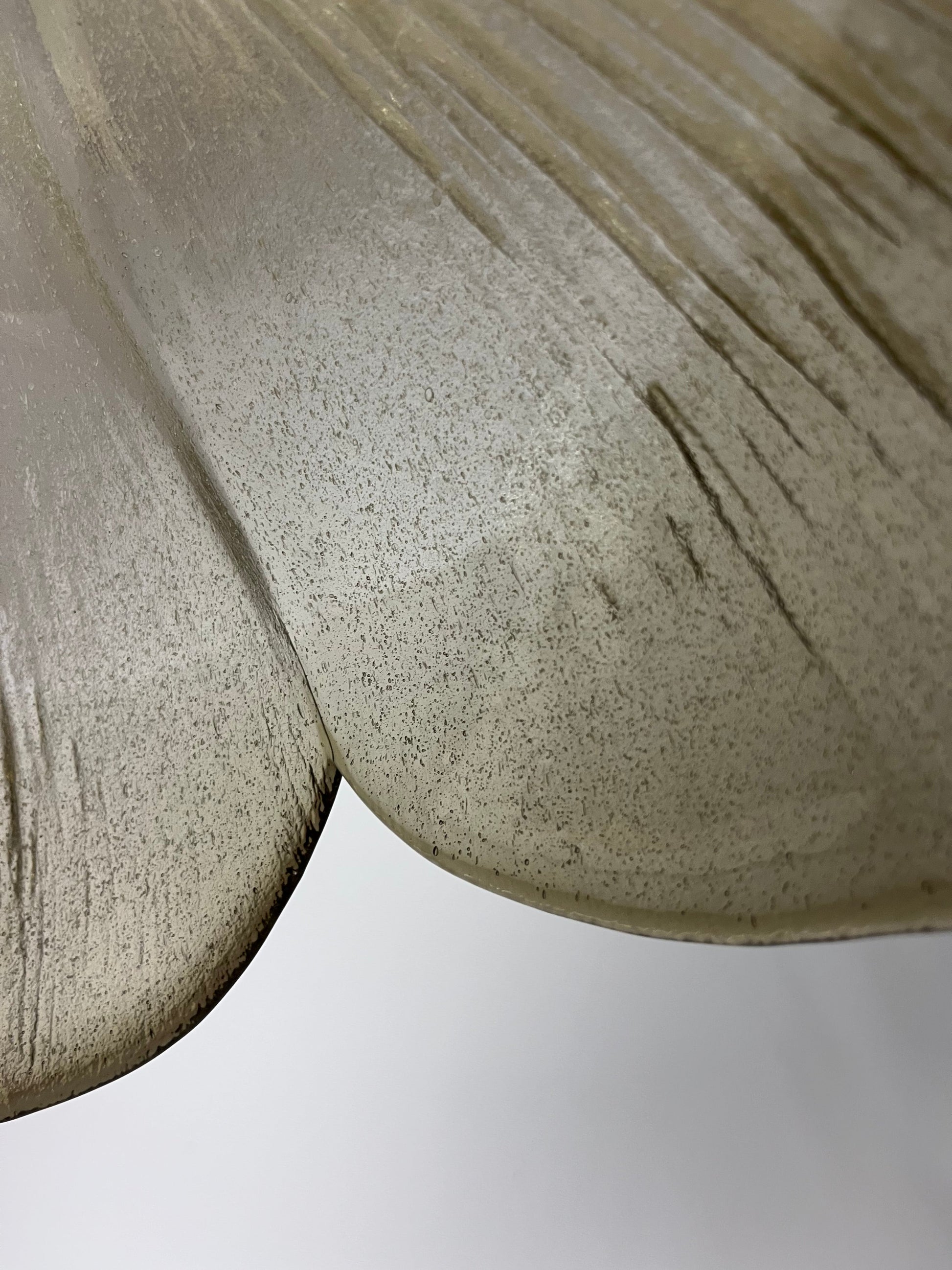 Vintage Hängelampe Blume von Peill und Putzler